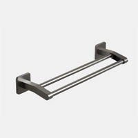 Toallero De Baño Doble, Toallero De Acero Inoxidable 304 De 16 Pulgadas De Espesor De 0,8Mm Para Baño, Soporte De Pared Con Acabado Cepillado Para Toallas