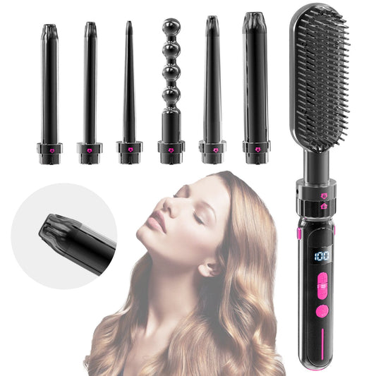 7-in-1 Hair Styler – Versatile Styling Tool for Effortless Curls, Waves, and Straight Styles