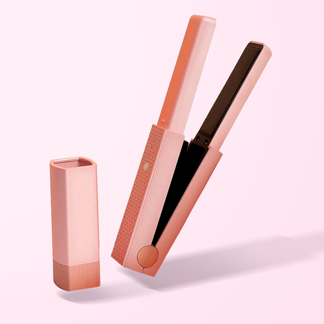 "Achieve sleek, smooth hair with the Glide & Go Hair Straightener. Designed for effortless styling, this straightener glides through your hair with ease, leaving it silky, frizz-free, and perfectly straight. Featuring advanced ceramic technology, it evenl
