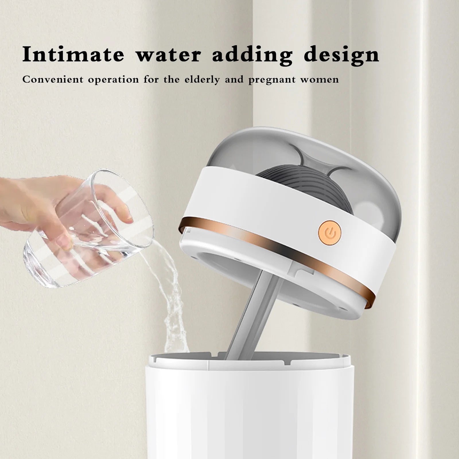 Big Holiday Deals!  Smart Thermostatic Humidifier {1.5L Water Tank}. Quiet Humidifier for Bedrooms and Large Rooms - Colorful Color-Changing Ambient Light, Whole House Humidifier