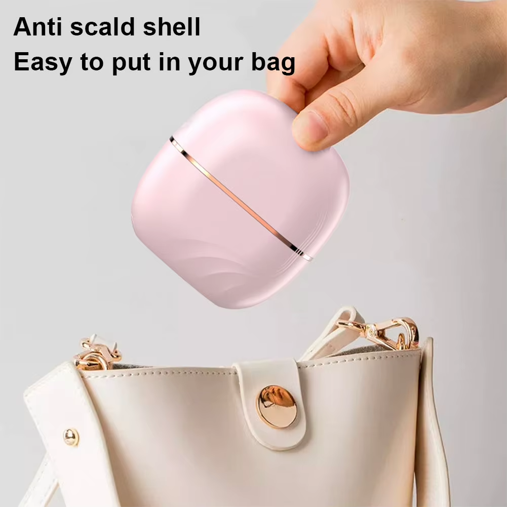 Mini Hair Straightening Comb Wireless Charging Portable Multifunctional Hair Care Not Hurt Hair Styling Comb Hair Straightener