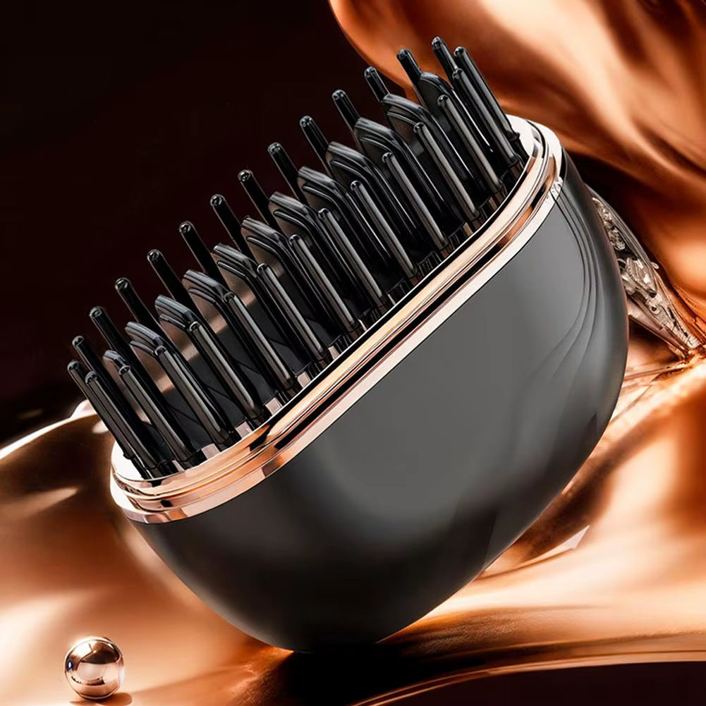 Multifunctional Mini Hair Straightening Comb Wireless Charging Portable Hair Care Hurtless Hair Styling Comb Hair Straightener