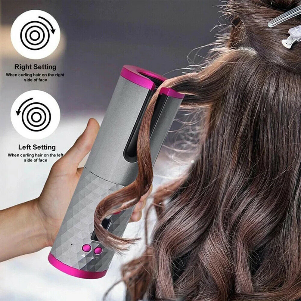 The **Cordless AutoCurler** is a game-changing styling tool that delivers **perfect curls with zero effort**. Designed with **smart auto-curl technology**, it gently wraps and curls your hair for **bouncy, frizz-free waves** in seconds. Its **cordless, re
