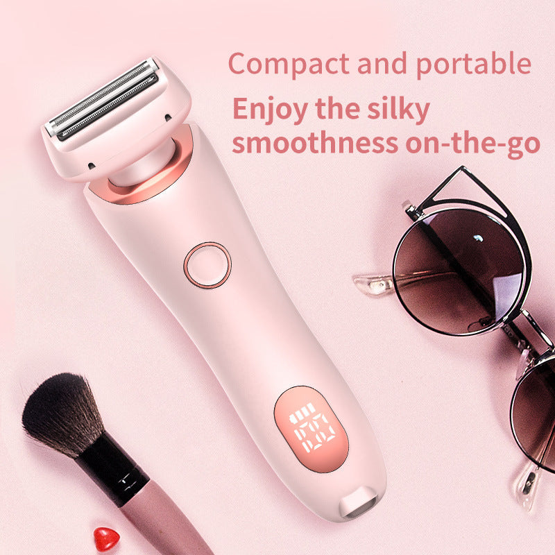 The **2-in-1 Rechargeable Epilator** is a powerful and versatile tool designed to give you **smooth, hair-free skin**. This **multi-functional device** combines both **epilation** and **shaving** capabilities, allowing you to choose the method that works 