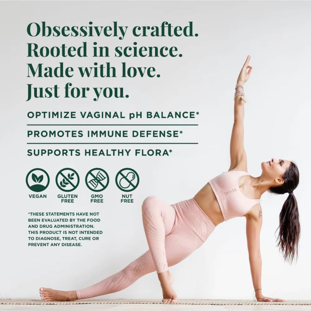 Vital Source Nutrition Premium Feminine Balance Gummies for Women S Health Wellness,Immune Support Vegan 60Capsules/Bag