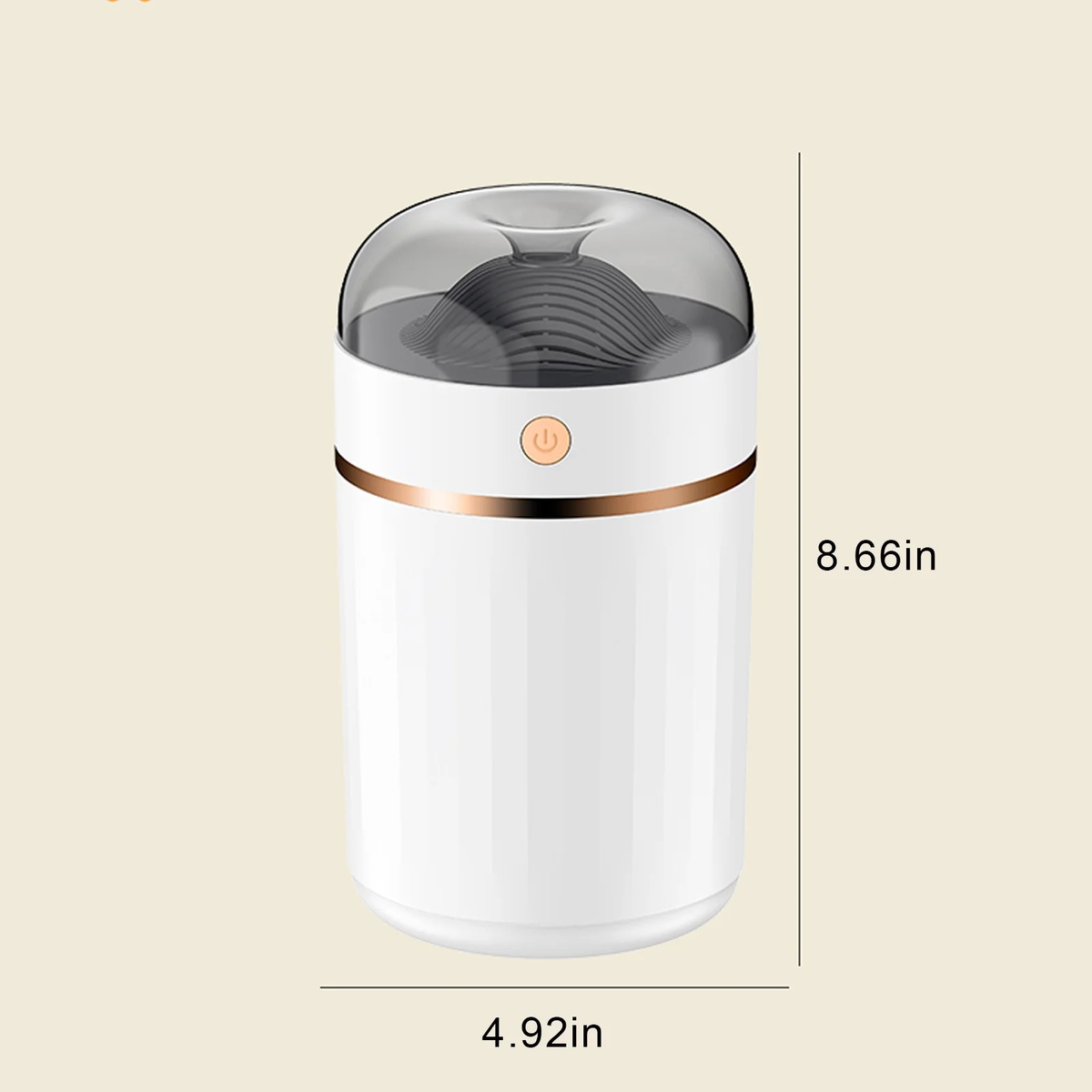 Big Holiday Deals!  Smart Thermostatic Humidifier {1.5L Water Tank}. Quiet Humidifier for Bedrooms and Large Rooms - Colorful Color-Changing Ambient Light, Whole House Humidifier