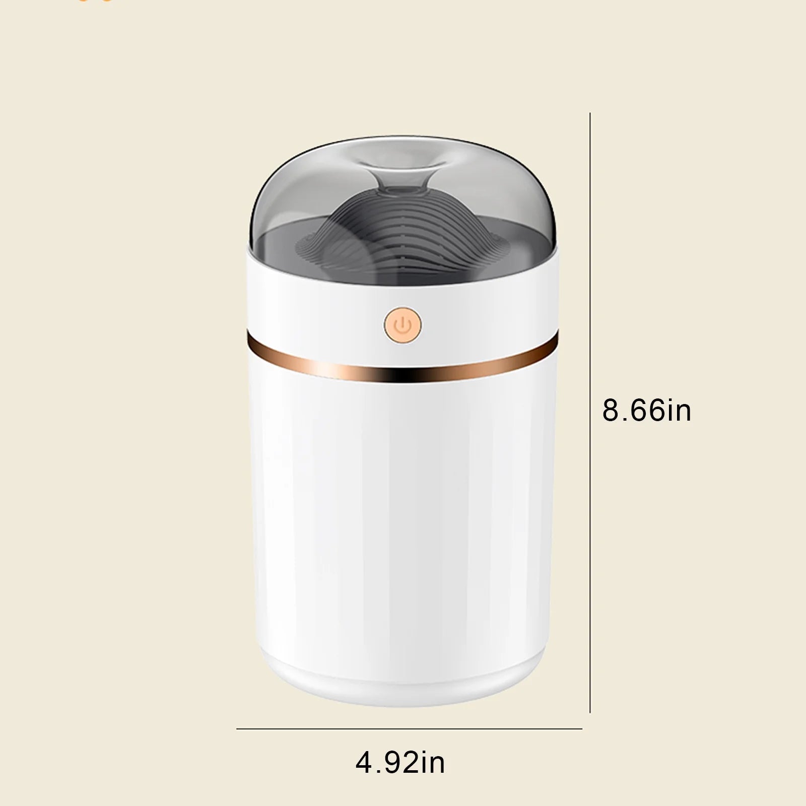 Big Holiday Deals!  Smart Thermostatic Humidifier {1.5L Water Tank}. Quiet Humidifier for Bedrooms and Large Rooms - Colorful Color-Changing Ambient Light, Whole House Humidifier