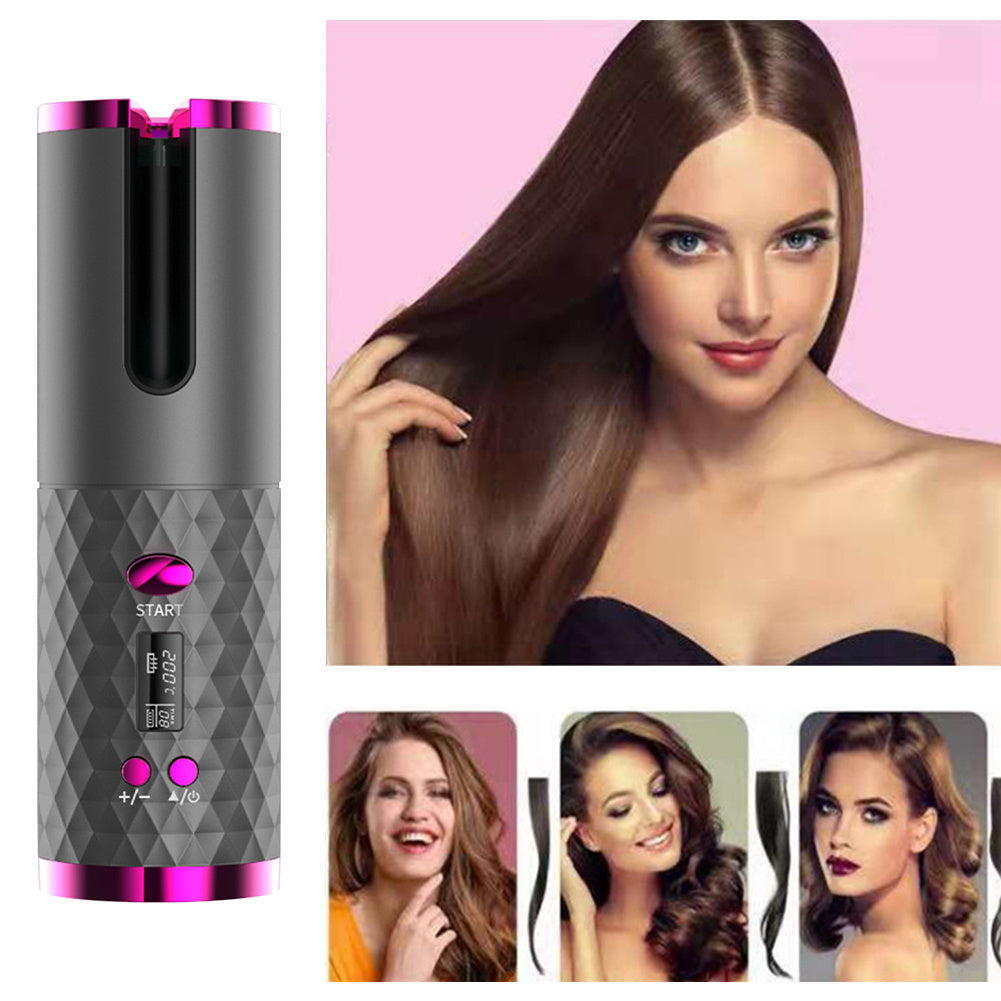 The **Cordless AutoCurler** is the ultimate hair styling tool for creating **effortless, long-lasting curls** with ease. Featuring **automatic curling technology**, it wraps and curls your hair smoothly, delivering **bouncy, frizz-free curls** in just sec
